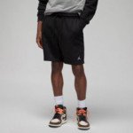 Color Black of the product Short Jordan Essentials Fleece Short black/white