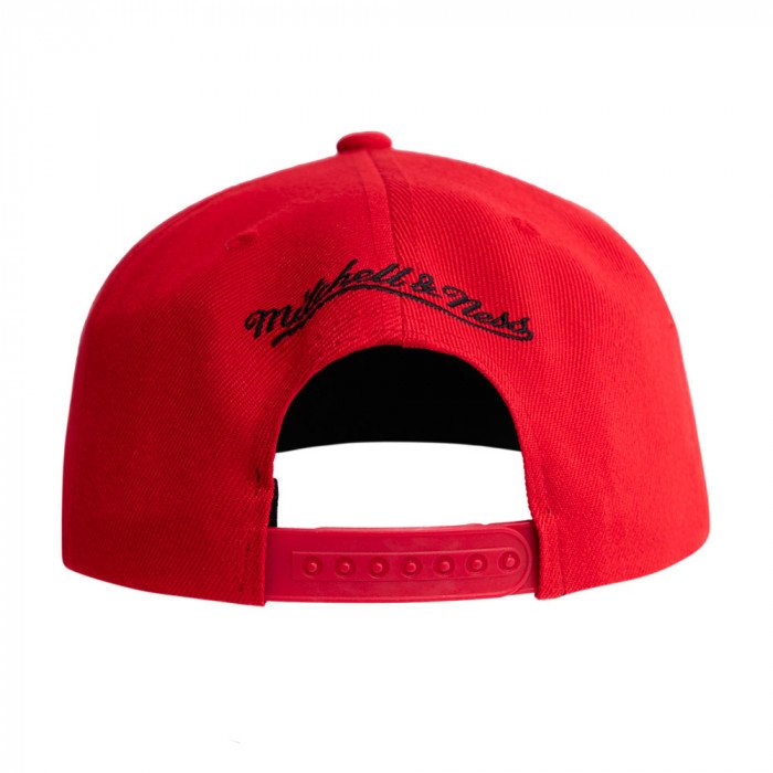 Casquette NBA Chicago Bulls Mitchell&Ness Dual Whammy Snapback University Red image n°5
