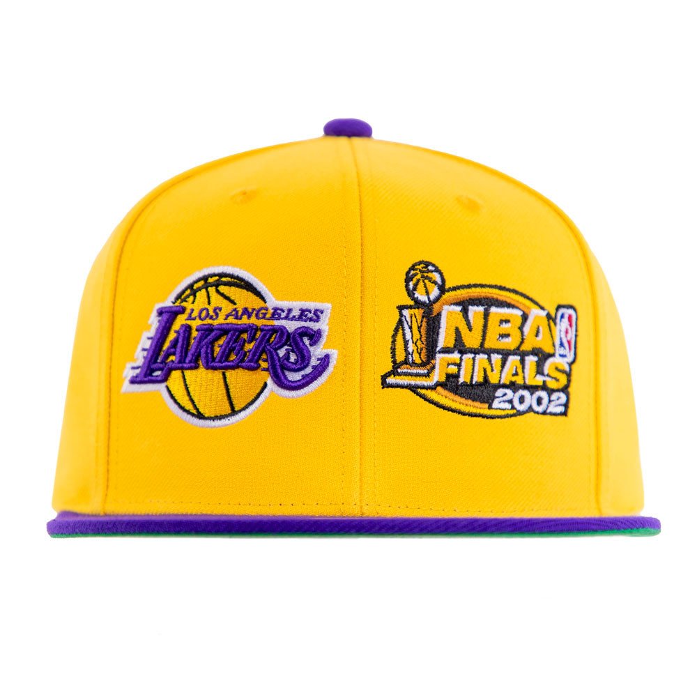 Casquette NBA Los Angeles Lakers MitchellNess Dual Whammy Snapback  Basket4Ballers