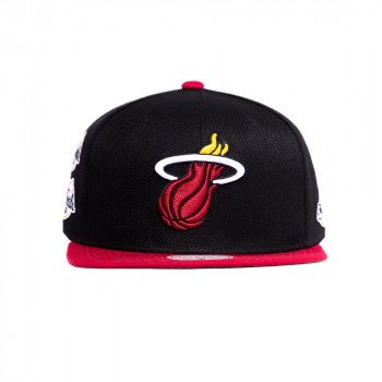 Casquette NBA Miami Heat Mitchell&Ness Patched Up Snapback | Mitchell & Ness