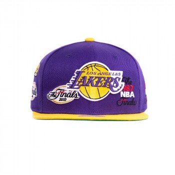 Casquette NBA Los Angeles Lakers Mitchell&Ness Patched Up Snapback | Mitchell & Ness