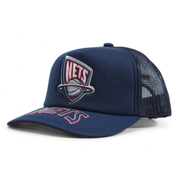 Casquette NBA New Jersey Nets Mitchell&Ness Puff The Magic Trucker