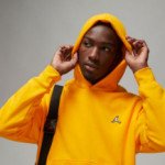 Color Yellow of the product Sweat Jordan Essential taxi/white