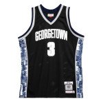 Color Black of the product Maillot NCAA Allen Iverson Georgetown 1995...