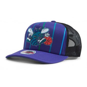 Mitchell & Ness Charlotte Hornets NBA Core Basic Snapback Hat Adjustable  Cap HWC - Black
