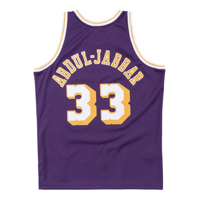 Maillot NBA Kareem Abdul Jabbar Los Angeles Lakers 1983 Mitchell&Ness Swingman image n°2