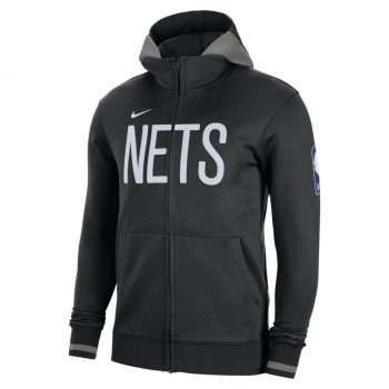 Sweat NBA Brooklyn Nets Nike Showtime black/dark steel grey/black/white | Nike