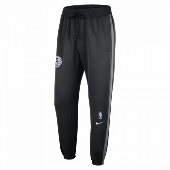 Pantalon NBA Brooklyn Nets Showtime black/dark steel grey/white | Nike