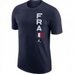 Color Bleu du produit T-shirt Jordan officiel Equipe de France de Basket
