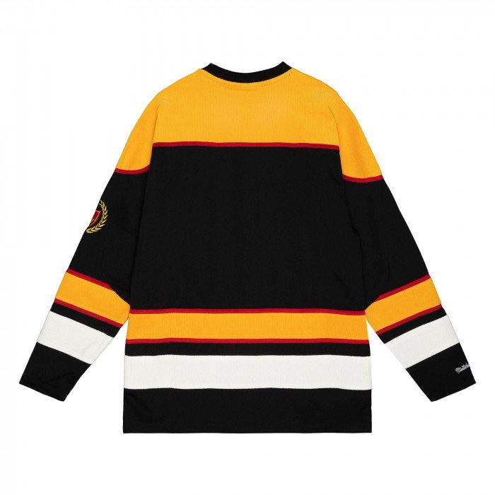 Maillot Mitchell&Ness X Bel-Air Hockey Jersey Yellow image n°2