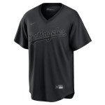 Color Noir du produit Chemise de Baseball MLB Los Angeles Dodgers Nike...