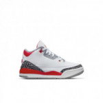 Color Blanc du produit AIr Jordan 3 Retro Fire Red Petit Enfant PS