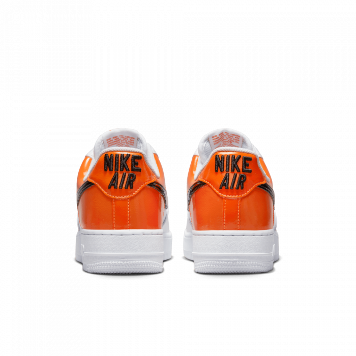 Nike Air Force 1 '07 White Patent Orange image n°5