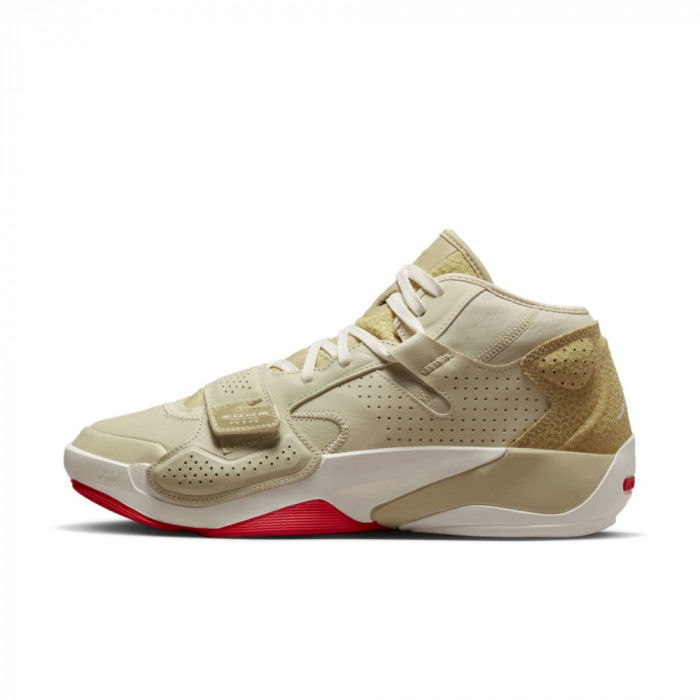 Jordan Zion 2 fossil/sail-team gold-university red image n°6