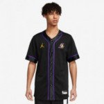 Color Black of the product Chemise de Baseball NBA Los Angeles Lakers Statement...