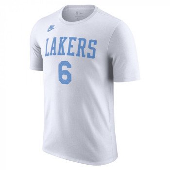 LeBron James Los Angeles Lakers Nike Name & Number Mamba T-Shirt - Black