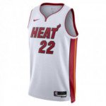 Color Blanc du produit Maillot NBA Jimmy Butler Miami Heat Nike Association...
