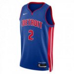 Color Blue of the product Maillot NBA Cade Cunningham Detroit Pistons Nike...