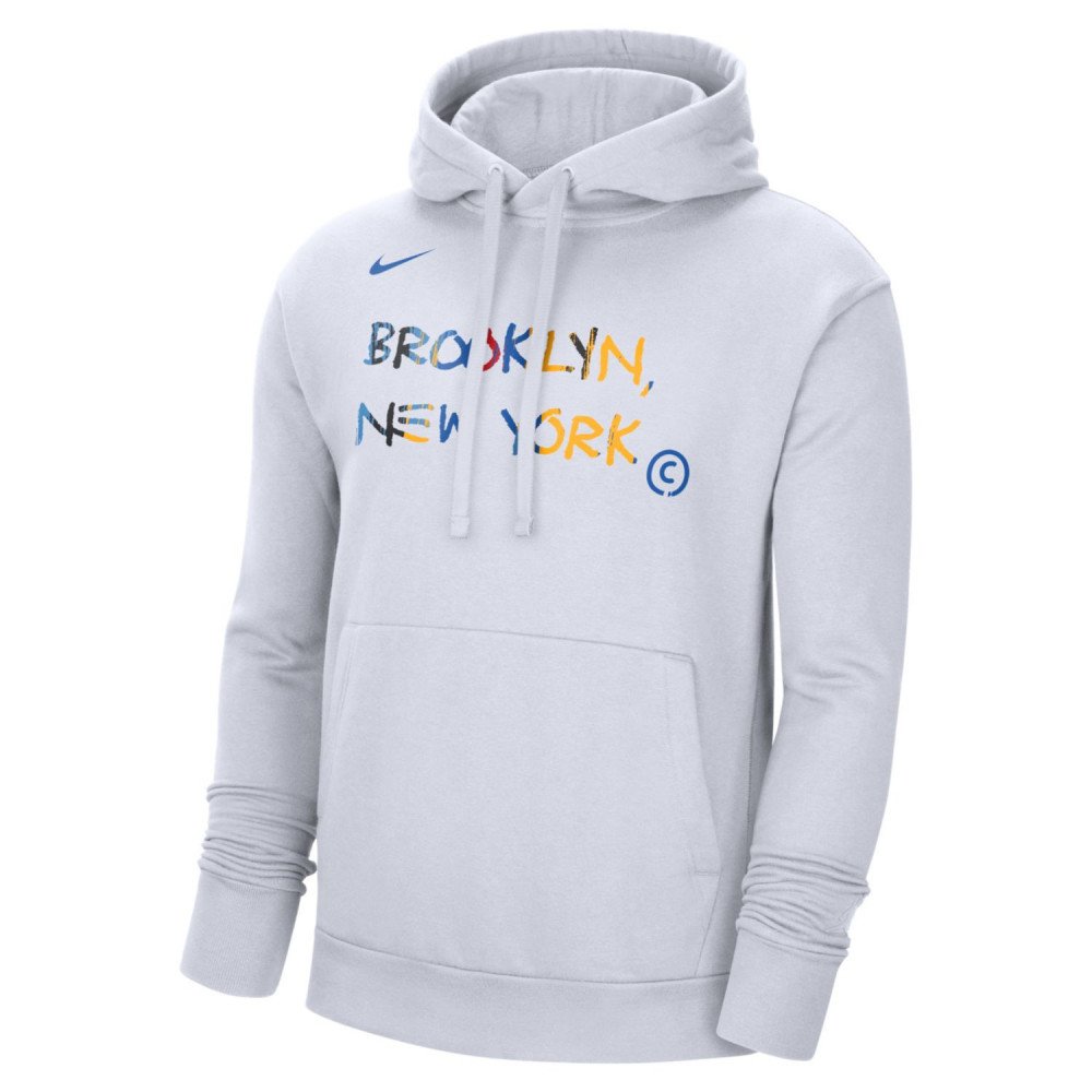 brooklyn nets short sleeve hoodie
