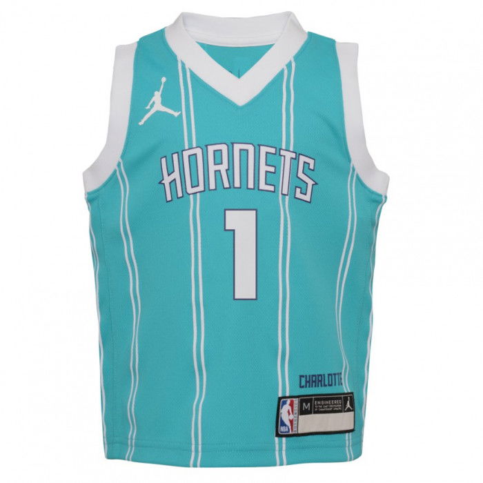 Maillot NBA Petit Enfant Lamelo Ball Charlotte Hornets Nike Icon Road Replica