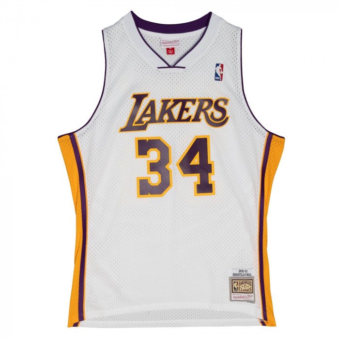Maillot NBA Shaquille O'Neal Los Angeles Lakers 2002 Mitchell&Ness Alternate image n°1