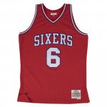 Color Red of the product Maillot NBA Julius Erving Philadelphia 76ers 1982...