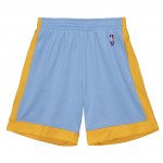 Color Bleu du produit Short NBA Los Angeles Lakers 2001-02 Mitchell&ness...