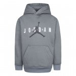 Color Grey of the product Hoodie Petit Enfant Jordan Jumpman Sustainable Grey
