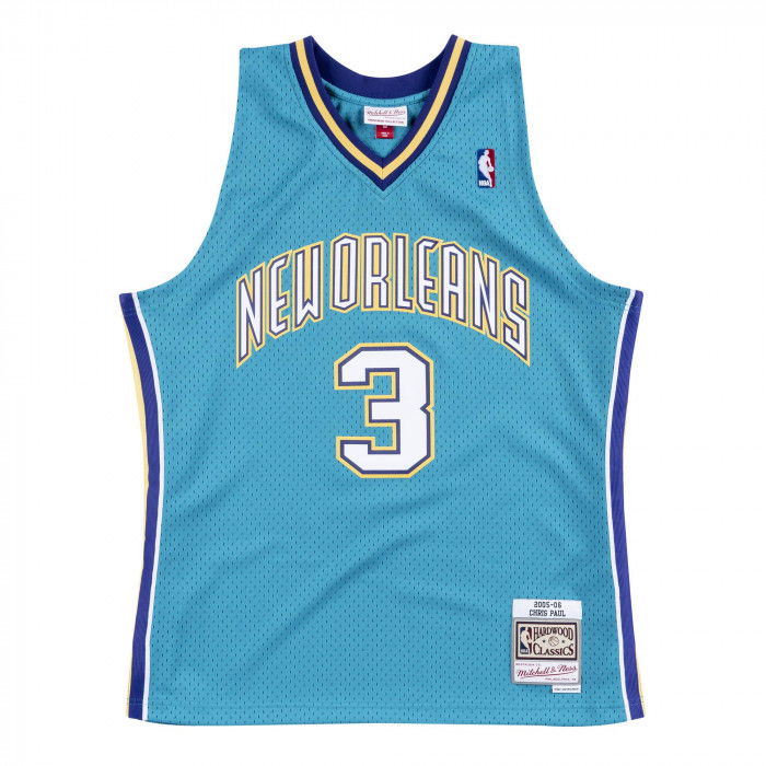 Maillot NBA Chris Paul Charlotte Hornets 2005 Mitchell&ness Swingman Road