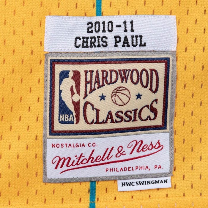 Maillot NBA Chris Paul Charlotte Hornets 2010 Mitchell&ness Swingman image n°3