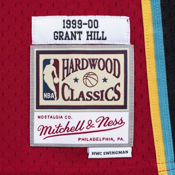 Maillot NBA Grant Hill Detroit Pistons 1999 Mitchell&Ness Swingman Alternate image n°3