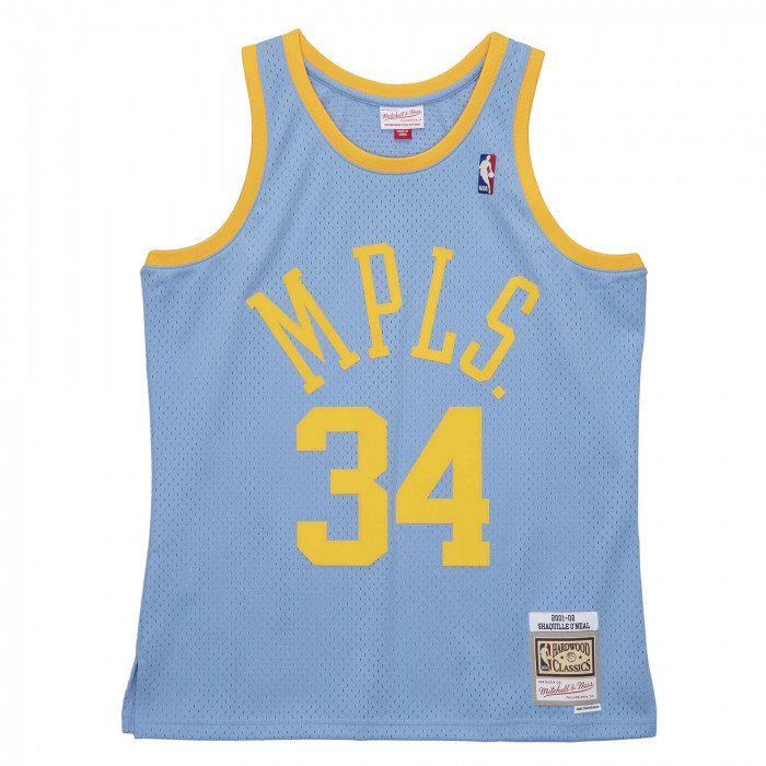 Maillot NBA Shaquille O'Neal Los Angeles Lakers 2001 Mitchell&Ness Swingman image n°1