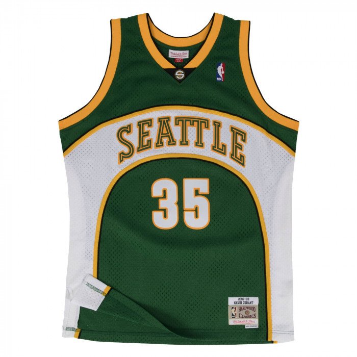 Maillot NBA Kevin Durant Seattle Supersonics 2007 Mitchell&ness Swingman Road image n°3