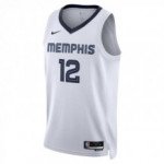 Color White of the product Maillot NBA Ja Morant Memphis Grizzlies Nike...