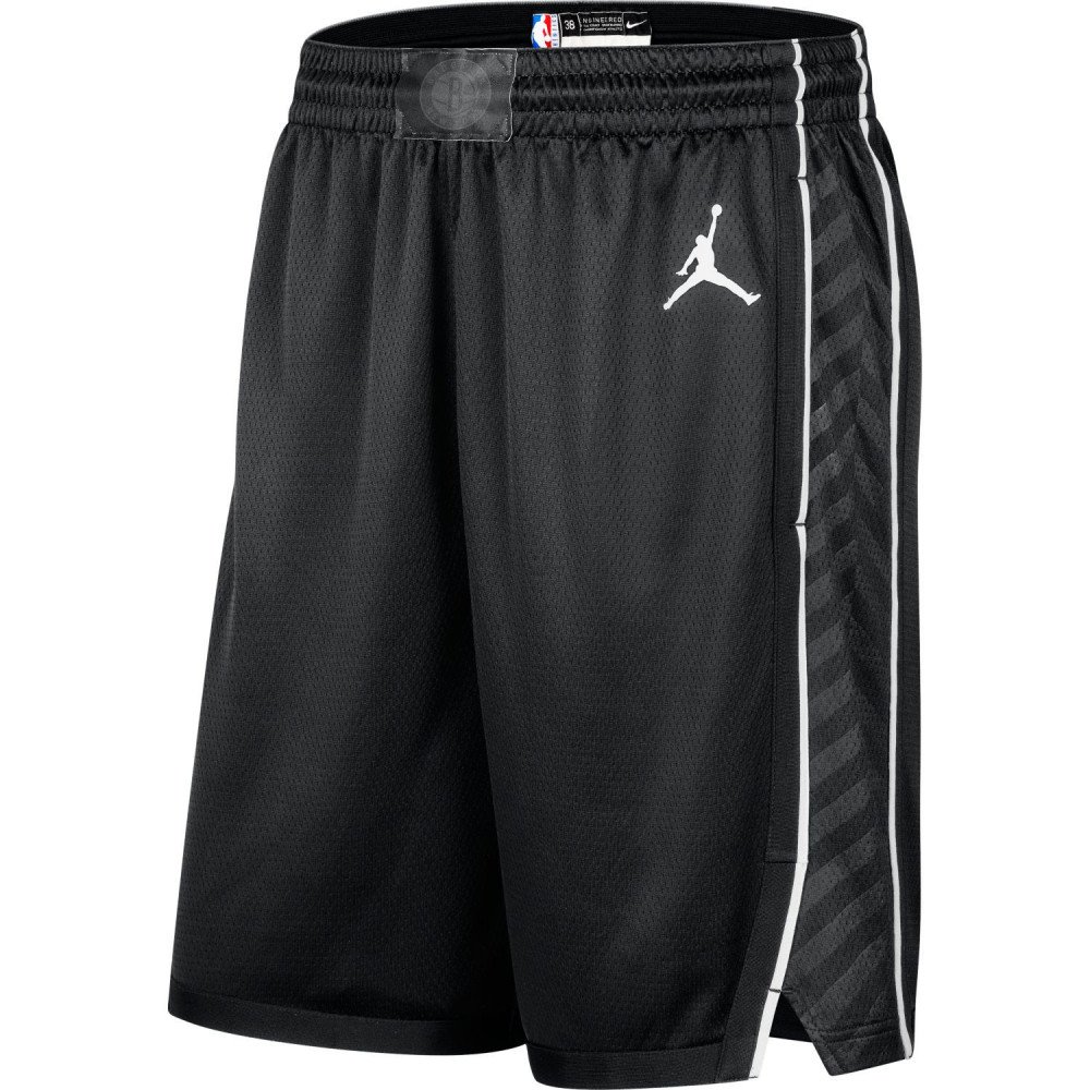 Nike Basketball NBA Brooklyn Nets swingman shorts in black