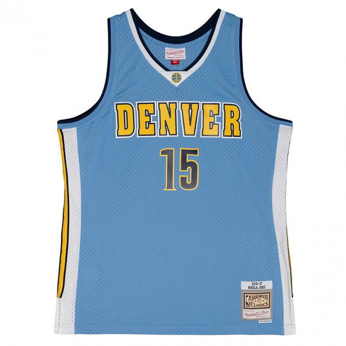 Maillot NBA Nikola Jokic Denver Nuggets 2016 Mitchell&Ness Road image n°1