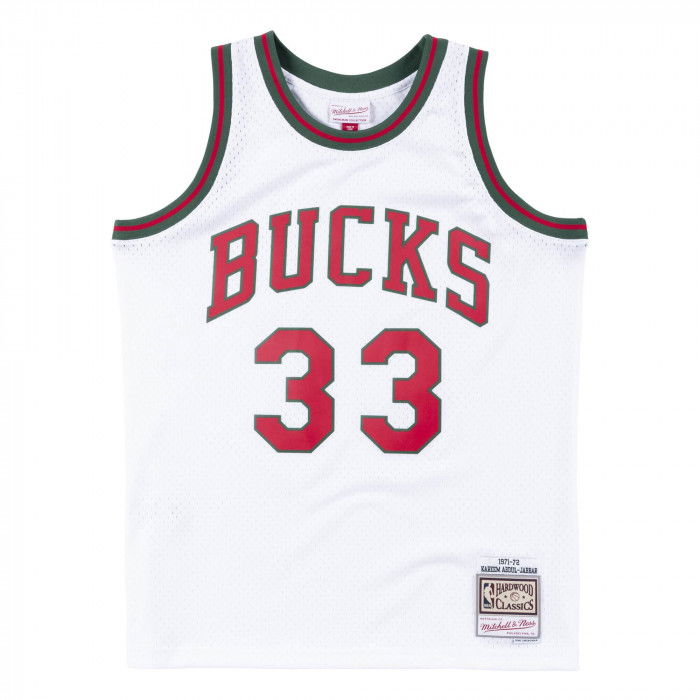 Maillot NBA Kareem Abdul Jabbar Milwaukee Bucks 1971 Mitchell&ness Swingman