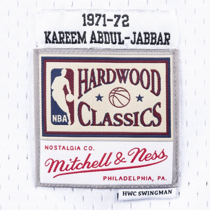 Maillot NBA Kareem Abdul Jabbar Milwaukee Bucks 1971 Mitchell&ness Swingman image n°3