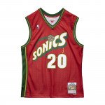 Color Green of the product Maillot NBA Gary Payton Seattle Supersonics 1999...