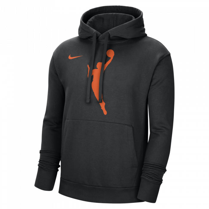 Sweat WNBA Nike Courtside black/brilliant ornge