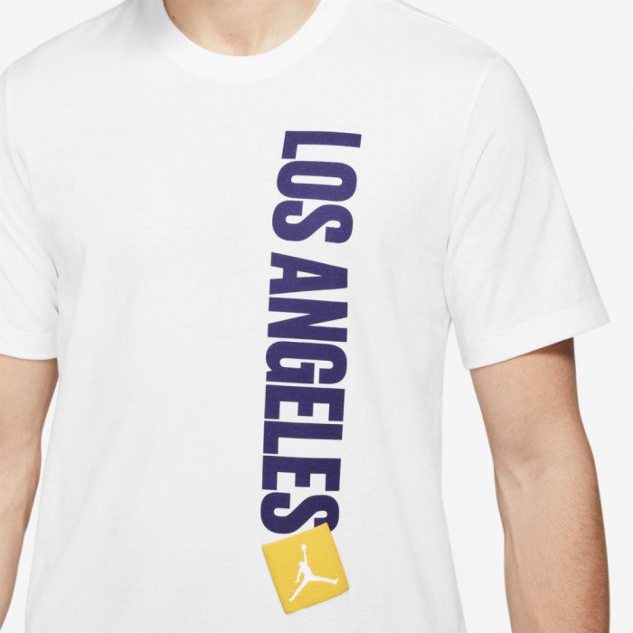 T-shirt NBA Los Angeles Lakers Essential Jordan Statement Edition white image n°5