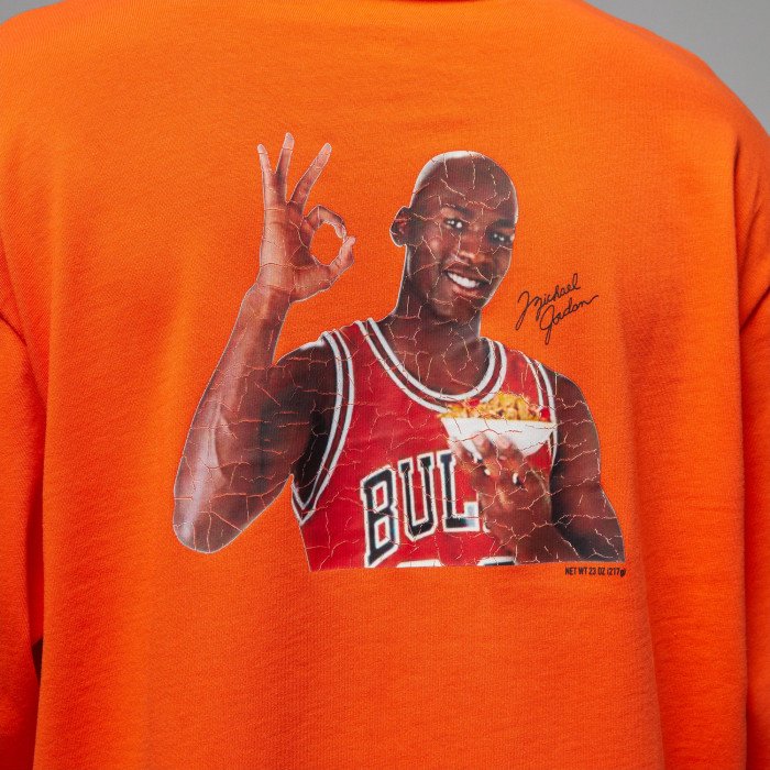 T-shirt Jordan Flight MVP '85 rush orange/white/black NBA image n°5