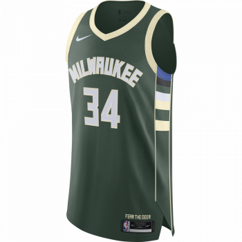 Maillot NBA Giannis Antetokounmpo Milwaukee Bucks Nike Icon Edition Authentic | Nike