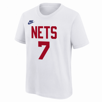 Lids Kevin Durant Brooklyn Nets Nike Preschool 2022/23 Classic Edition Name  & Number T-Shirt - White