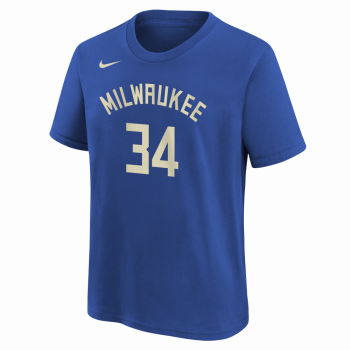 T-shirt NBA Giannis Antetokounmpo Milwaukee Bucks Nike Name&Number Petit Enfant | Nike
