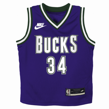 Maillot NBA Giannis Antetokounmpo Milwaukee Bucks Nike HWC Petit Enfant | Nike