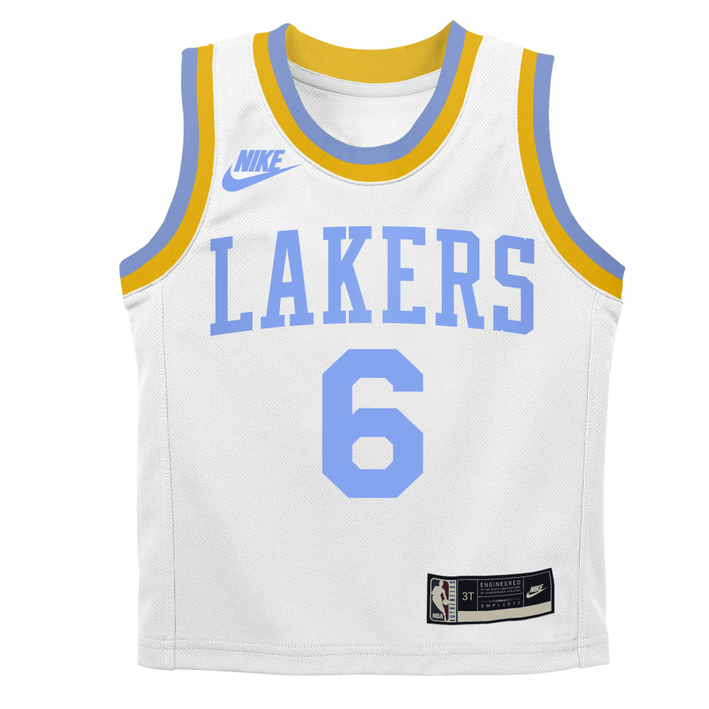 Maillot NBA Lebron James Los Angeles Lakers Nike HWC Petit Enfant -  Basket4Ballers