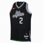 Color Blanc du produit Maillot NBA Kawhi Leonard Los Angeles Clippers Nike...