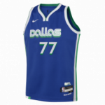 Color White of the product Maillot Nba Luka Doncic Dallas Mavericks Nike City...