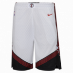 Color White of the product Short NBA Chicago Bulls Nike City Edition Enfant